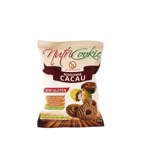 Rosquinha NutriCookie Sabor Cacau - 100g