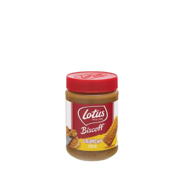 Pasta de Biscoito Crunchy Lotus Biscoff 400g
