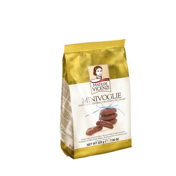 Biscoito Minivoglie de Chocolate Vicenzi 225g