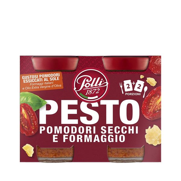 Molho Pesto Polli Tomate Seco e Queijo - 180g
