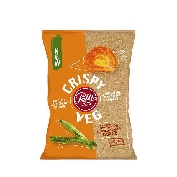 Chips Polli Cenoura e Ervilha - 20g