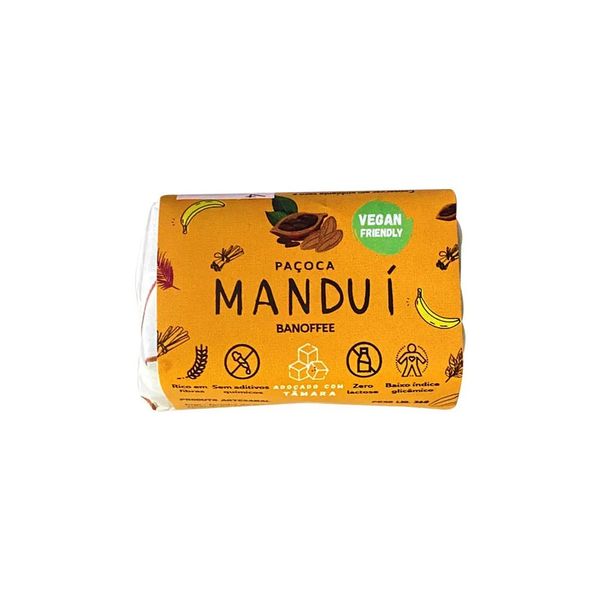 Paçoca Manduí Sabor Banoffee - 36g