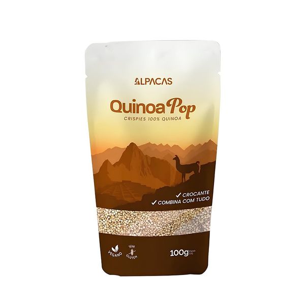 Cereal Crispy Alpaca Quinoa Pop - 100g