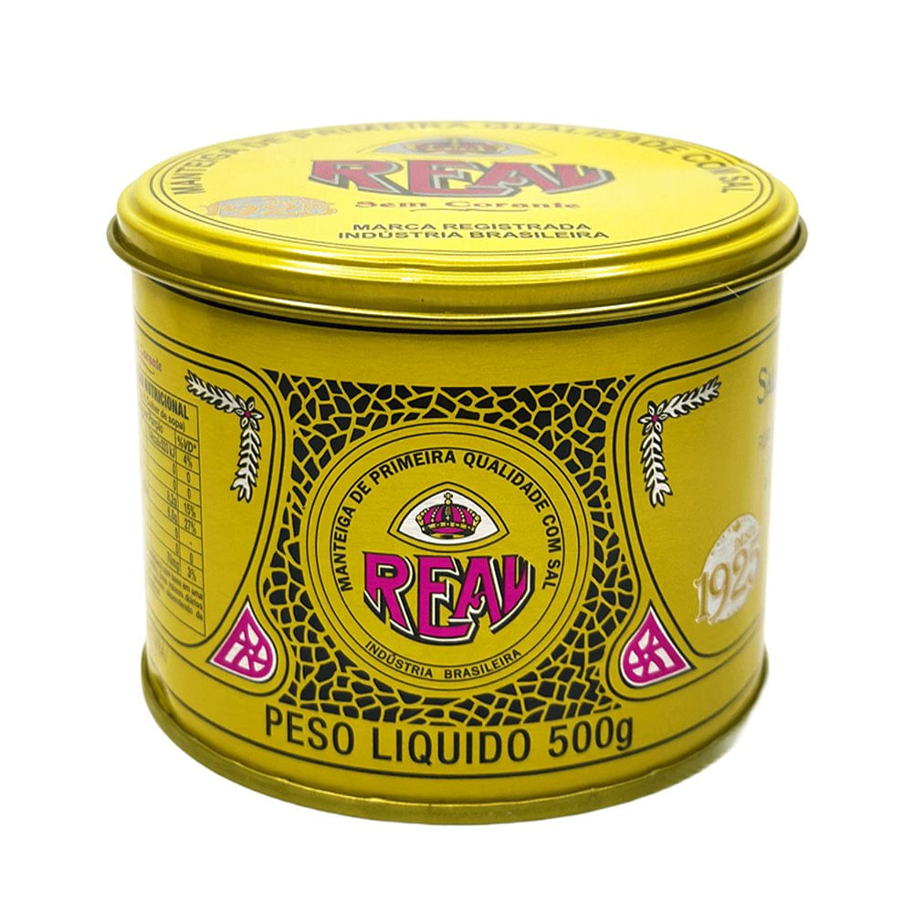 Manteiga Real com Sal - 500g