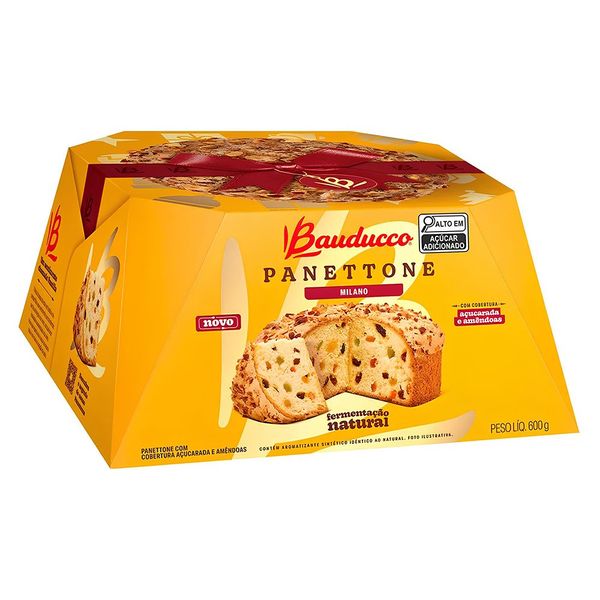 Panetone Bauducco Milano - 600g