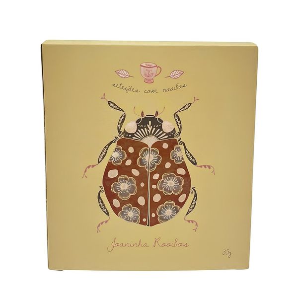 Chá Misto Infusiva Sabor Cascas Cacau, Maça e Calêndula Abelhas Rooibos - 35g