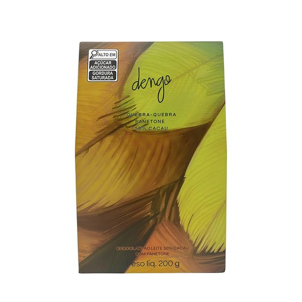 Quebra-Quebra Chocolate 50% cacau com Panetone Dengo - 200g