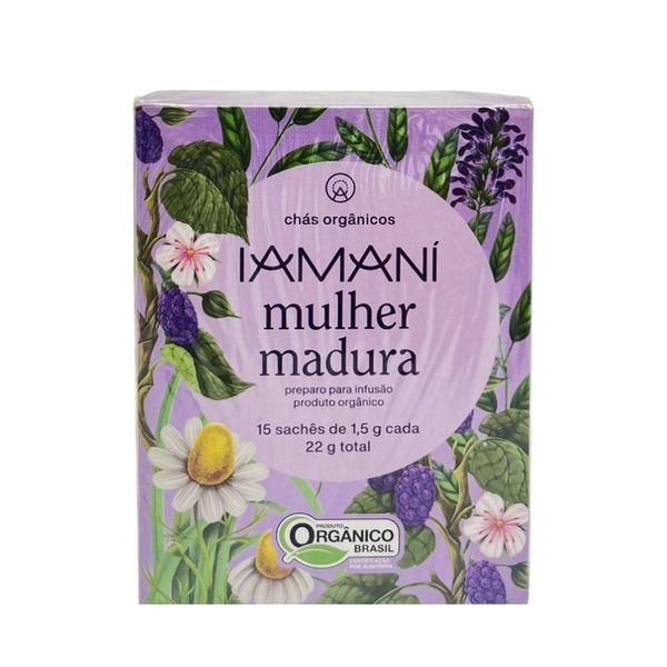 Chá Misto Iamaní Orgânico Mulher Madura - 22g