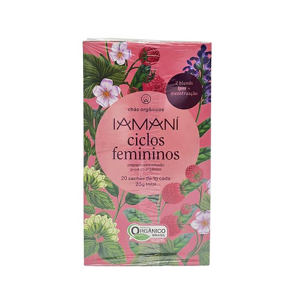 Chá Misto Iamaní Orgânico Ciclos Femininos - 20g
