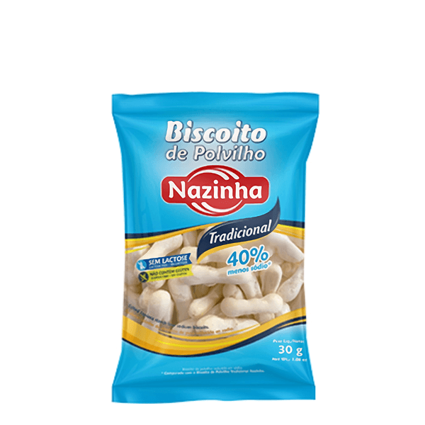 Biscoito de Polvilho Tradicional Nazinha - 30g