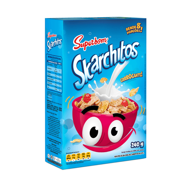 Cereal SuperBom Skarchitos - 240g
