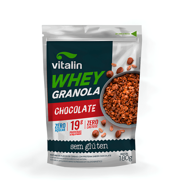 Granola Whey Vitalin Chocolate Zero - 180g
