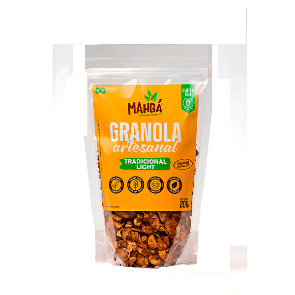 Granola Mahgá Sem Glúten Light Tradicional - 200g