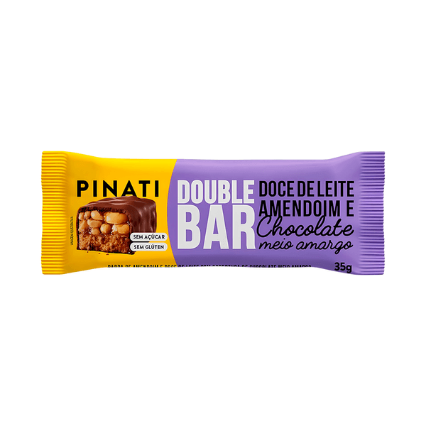 Barra de Proteína Pinati Double Bar Doe de Leite - 35g