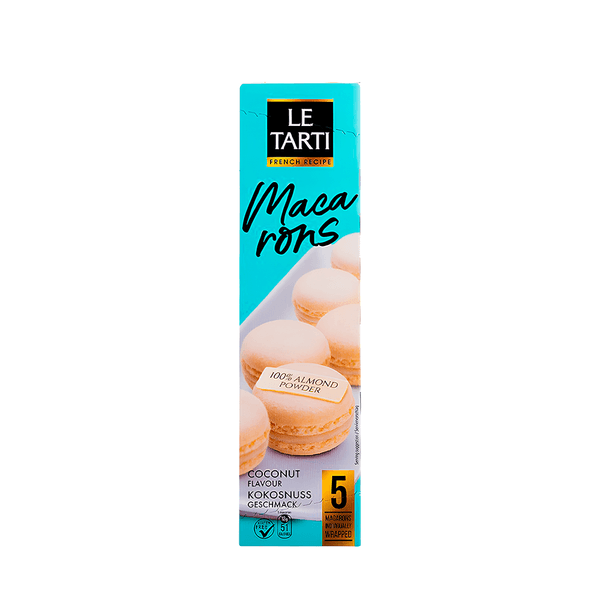 Macarons Sabor Coco Le Tarti - 60g