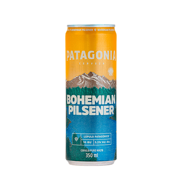 Cerveja Patagonia Bohemian Pilsener Lata - 350ml