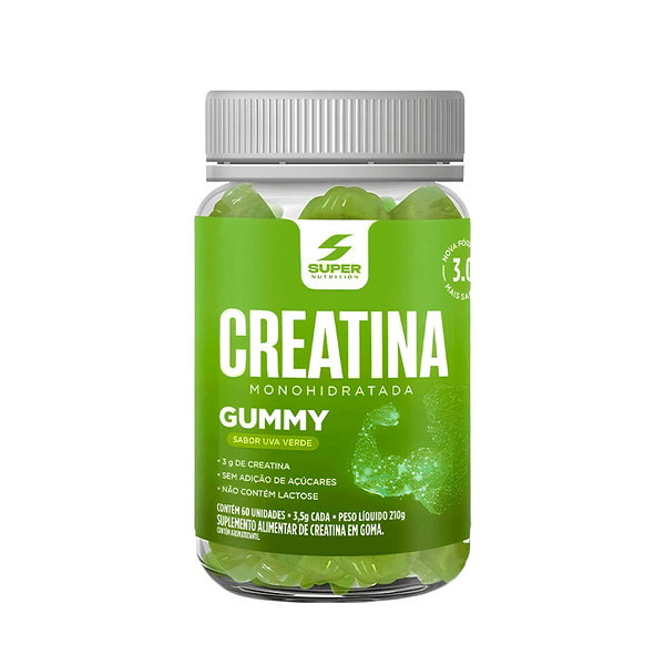 Suplemento Gummy Creatina Sabor Uva Verde Desinchá - 210g