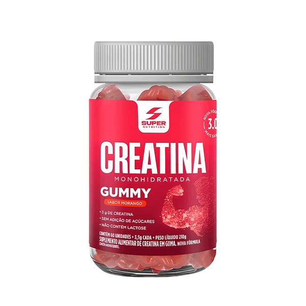 Suplemento Gummy Creatina Sabor Morango Desinchá - 210g