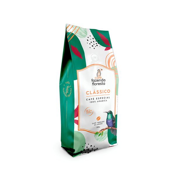 Café Especial em Grãos Clássico Café Fazenda Floresta - 250g
