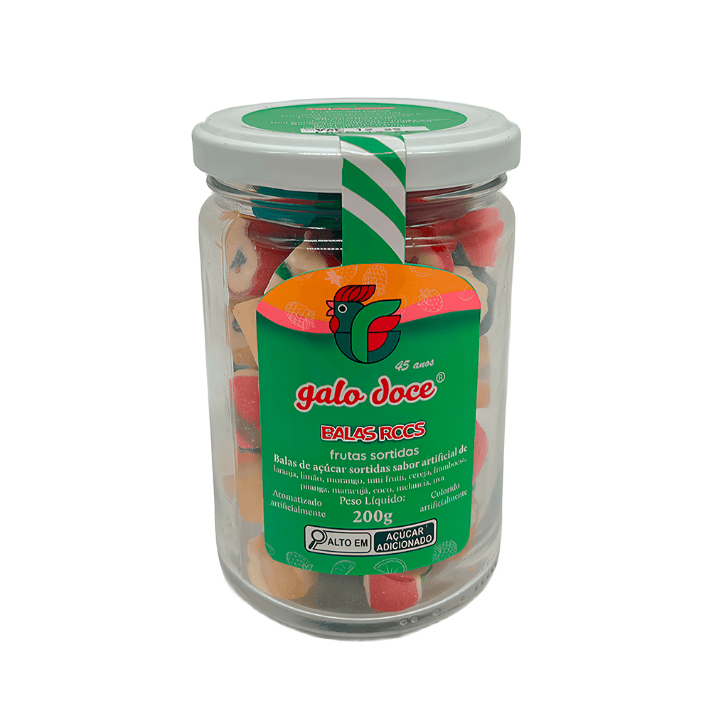 Balas Sortidas Rocs Galo Doce - 200g