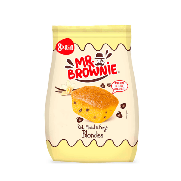 Brownies Blondies com Chocolate Belga Mr. Brownie - 200g