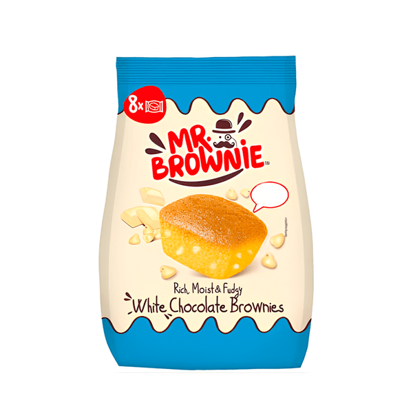 Brownies Gotas de chocolate Branco Mr. Brownie - 200g