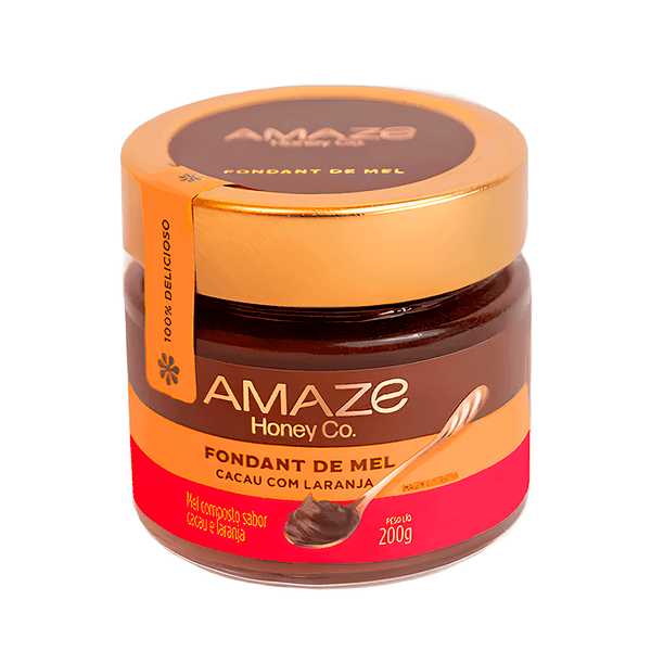 Mel Amaze Honey Fondant Cacau com Laranja - 200g
