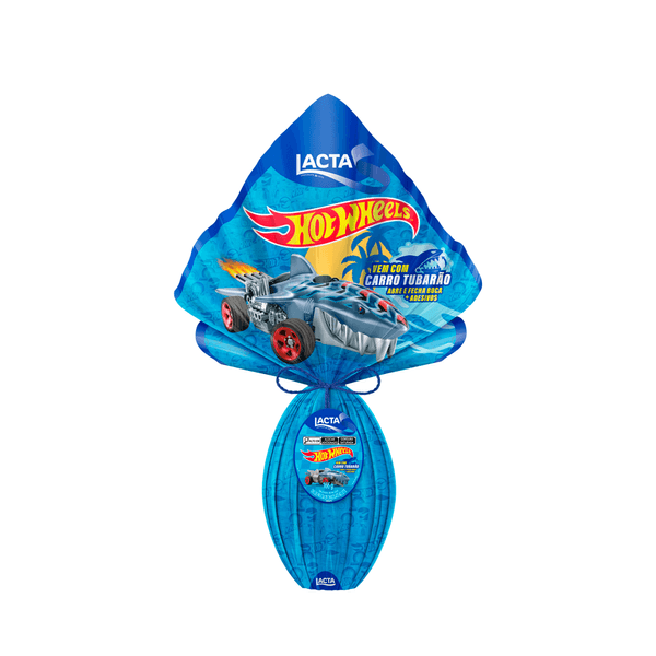 Ovo de Chocolate Hot Wheels Lacta – 166g