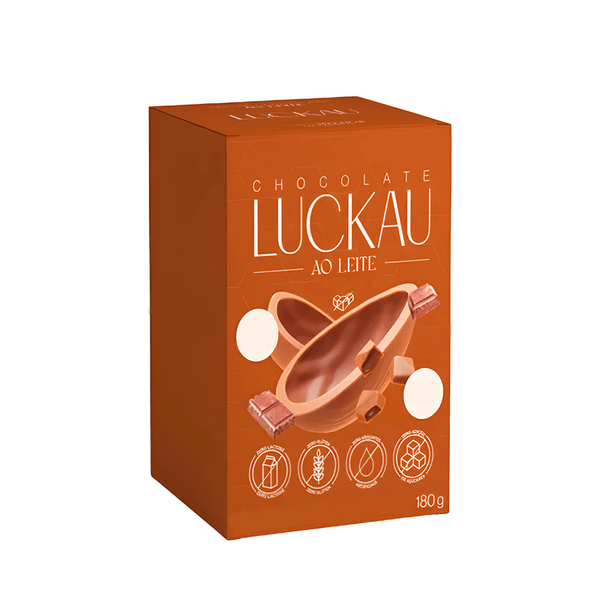 Ovo Chocolate ao Leite Clássico Luckau – 180g