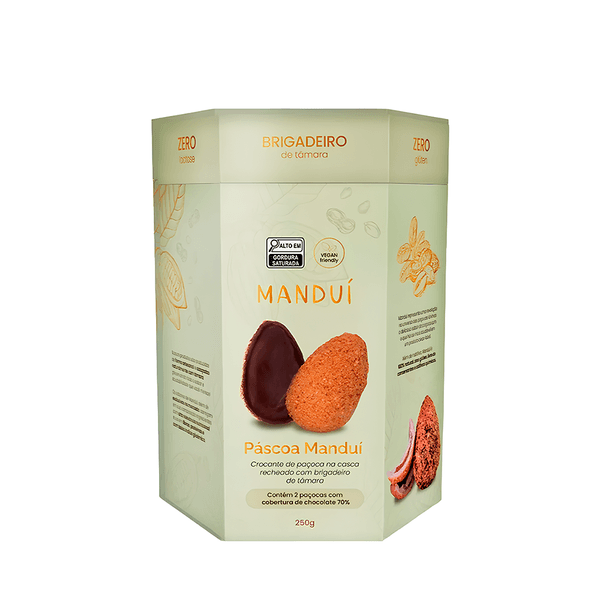 Ovo Chocolate Crocante com Castanha Mandui - 350g